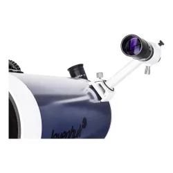Телескоп Levenhuk New Skyline PRO MAK 127/1500 AZ5 - оптический искатель на корпусе трубы