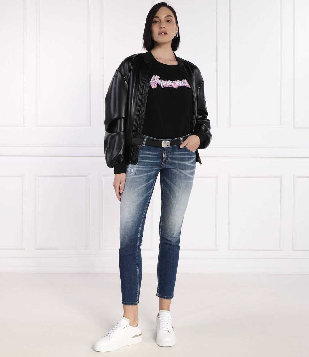 Футболка Easy Fit Dsquared2 - черный(S72GD0519 S24668)