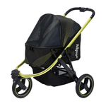 Коляска для собак/животных The Beast Pet Jogging Stroller, 3-Wheel All-Terrain Dog-Cat Pram with Double Breaks, Best Large Stroller for Running & Hiking