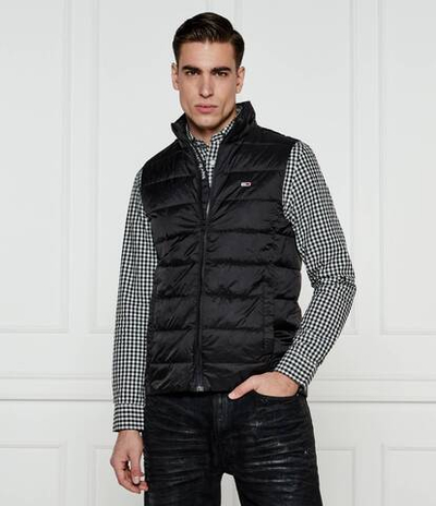 Пуховая безрукавка Tommy Jeans - черный(DM0DM20663)
