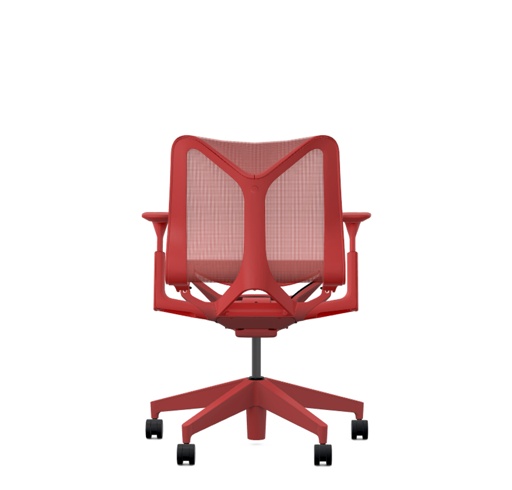 Кресло Herman Miller Cosm, низкая спинка, цвет Canyon, регулируемые подлокотники