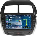 Магнитола для Mitsubishi ASX 2010-2016, Peugeot 4008, Citroen C4 Aircross (рамка с крутилками и кнопками) - Teyes CC4-PRO монитор 9.5" 2K QLED на Android 13, Быстрейшая, Snapdragon 778G, ИИ, CarPlay, DSP, 4G SIM-слот