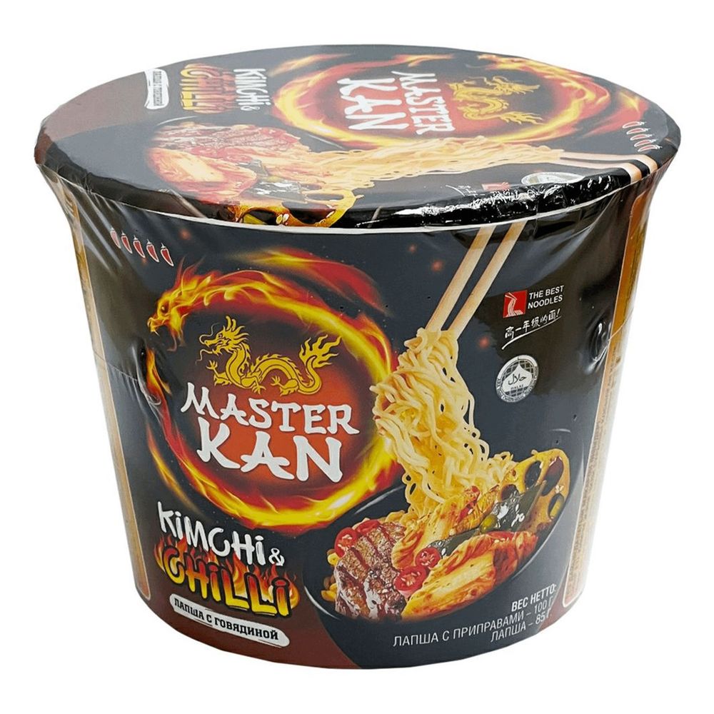 ЛБП "Мастер Кан" Chilli Kimchi 100 гр*12 шт (чашка)
