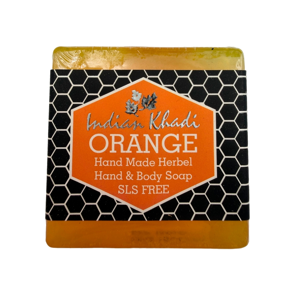 INDIAN KHADI Soap Orange Мыло с апельсином 100г