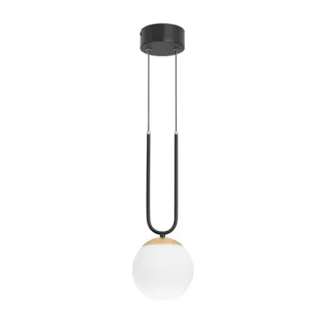 Подвесной светильник 10W 4000K 036526 чёрный/золото SP-BEADS-HANG-U-R130-10W Day4000 Arlight