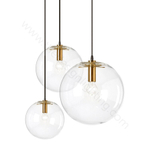 Pendant design lamp  SELENE by ClassiCon D20 (Gold)