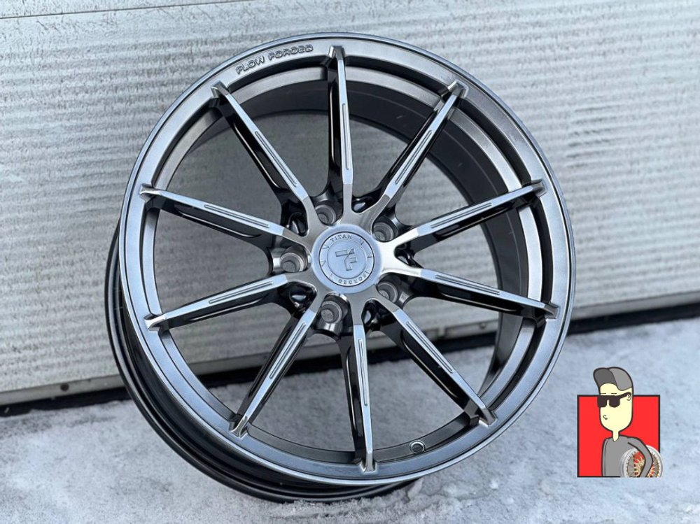 Комплект дисков Brixton Flow Form Titan Forged TF34 18x8 et35 5x108