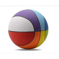 Top \  Kids' Rubber Ball 9cm Assorted Colors - Fun Outdoor Play