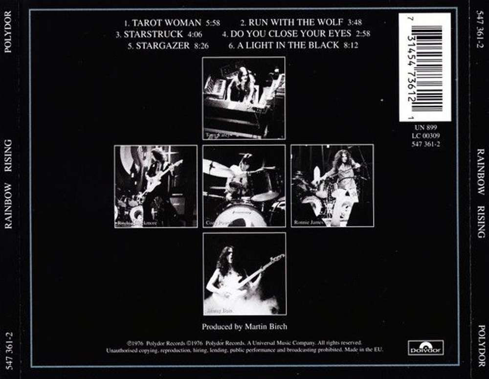 Rainbow — Rising (CD)