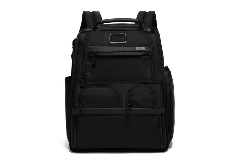 TUMI Alpha 3 Nylon Fabric Backpack Men"s Black