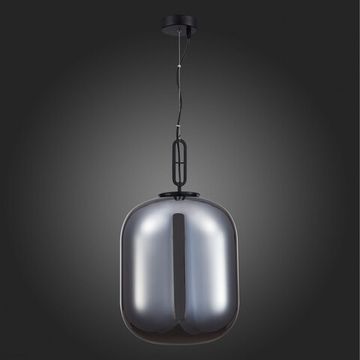 Подвесной светильник 1*E27 SL1050.713.01 чёрный/дымчатый Burasca ST-Luce