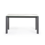Стол Atta 140 (200) x90 антрацит, керамика
