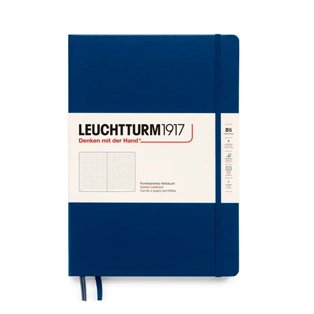 Блокнот Leuchtturm1917 Composition B5 в точку с твердой обложкой (366178)