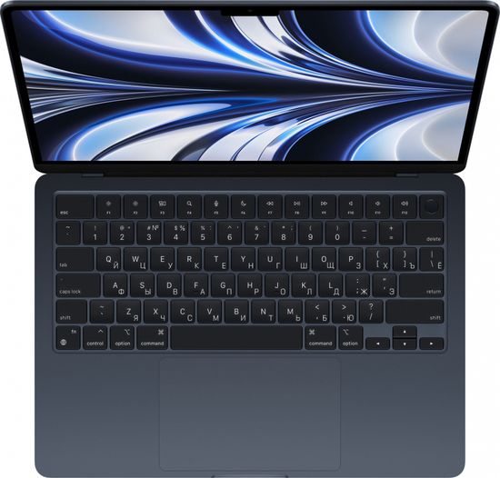 Apple  MacBook Air 13.6" 2022 M2(8c CPU, 10c GPU) 16GB 512GB "полуночный черный"