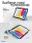 Чехол книжка для iPad 10 2022 (10.9")/ A16 2025 Gurdini Origami Case Голубой