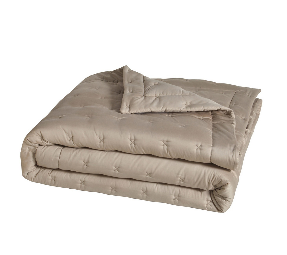Одеяло Покрывало-одеяло ALCOVE chanvre 270х250 Blanc des Vosges 270x250 Бежевый
