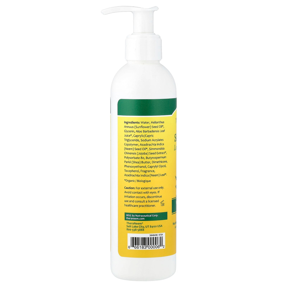 Organix South, TheraNeem®, лосьон для кожи, ним, Therapé, 240 мл (8 жидк. унций)