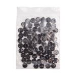 Пуговицы 2 прокола 18L=11 мм, (Black (черный)), CX-K-25, 144 шт