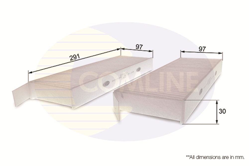 COMLINE - EKF170-CML - Filter, cabin air