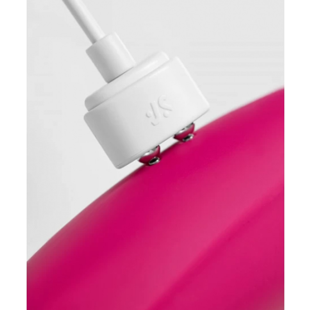Вибратор с воздушной стимуляцией клитора Satisfyer Twirling Pro+ бордовый (Connect App)