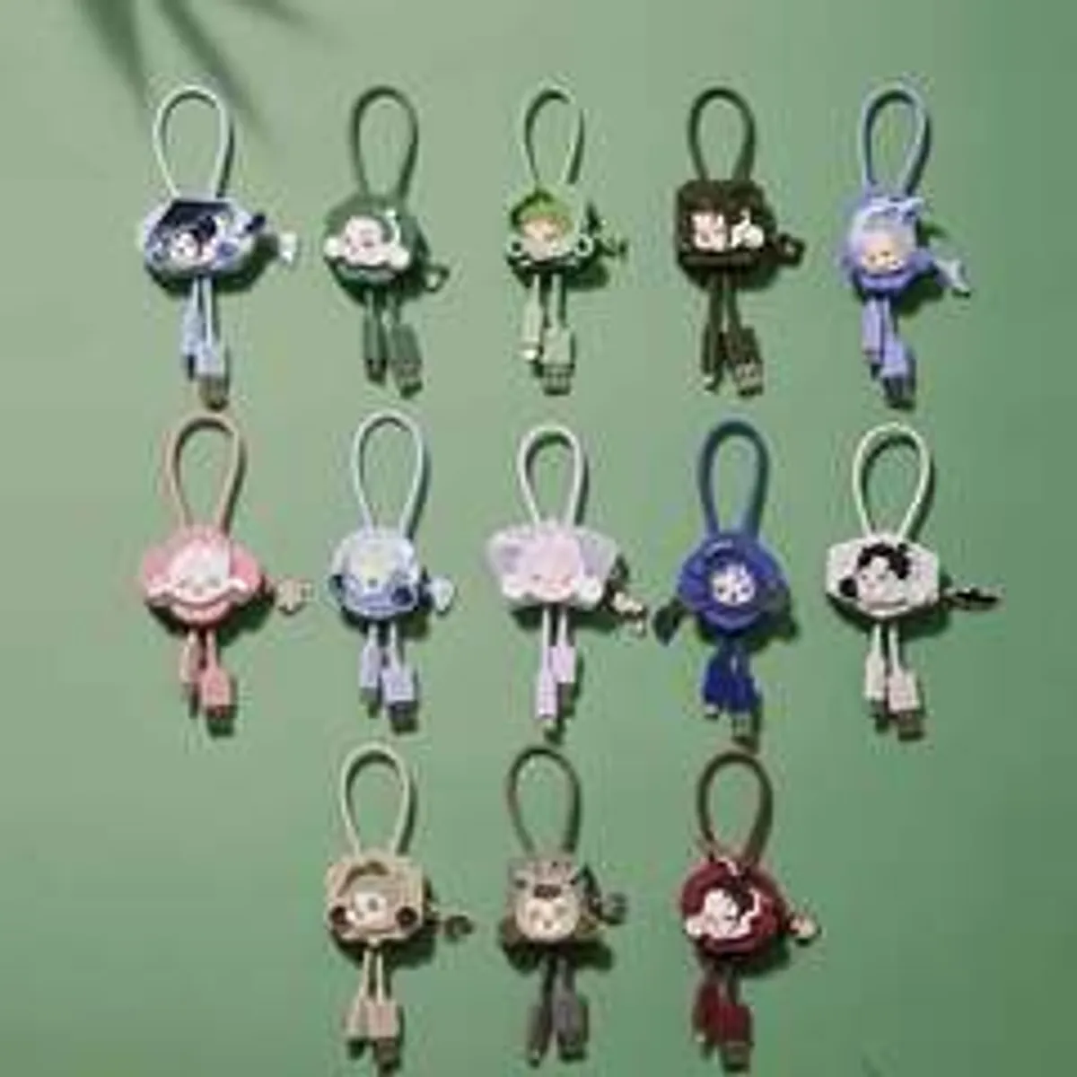 Случайный Type-C провод POP MART Skullpanda The Ink Plum Blossom Series-Cable Line