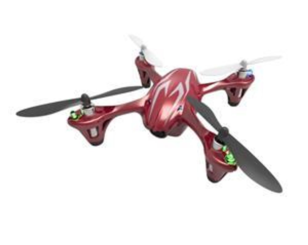 Квадрокоптер Hubsan X 4 Mini Quadcopter (H107C-HD) красный с серебряной полосой Квадрокоптер Hubsan X 4 Mini Quadcopter (H107C-HD) красный с серебряной полосой