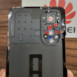 Крышка для Huawei Nova 9 оригинальная (заднее стекло) цвет: чёрный