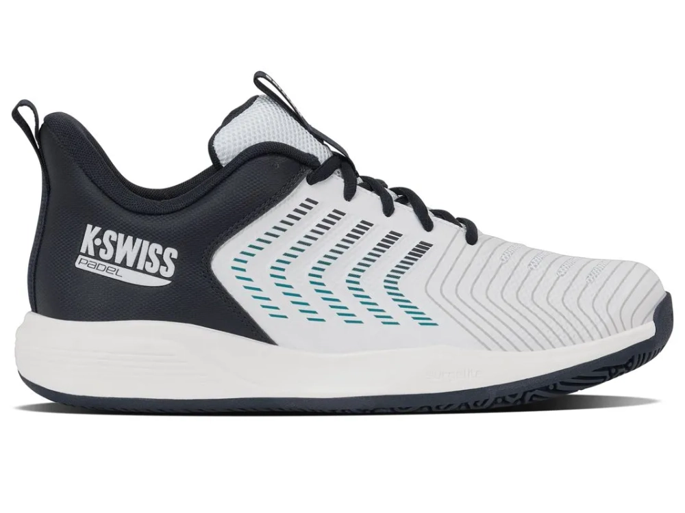 Мужские кроссовки для Padel K-Swiss Ultrashot Light Padel - white/carbon/baltic