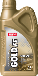 Масло TEBOIL Gold L 5W40 SN/SN Plus, SN/CF A3/B4 (1л) синтетика
