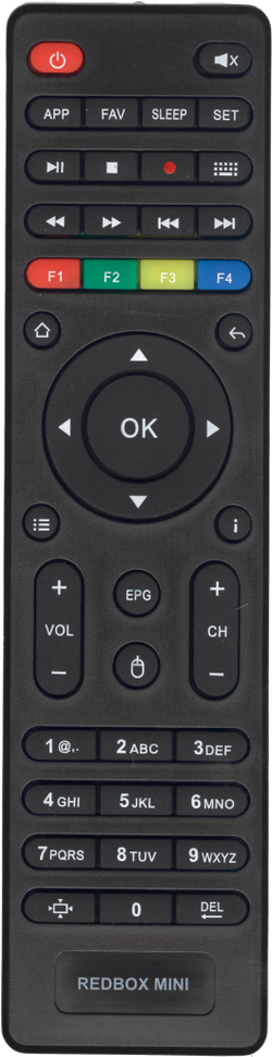 Пульт для DVB-T2 ресивера RedBox Mini (Атлант Телеком)