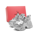 Cardanro Small Sized Sky Vegetables Hong Kong Style Individual Chunky Sneakers серебристый