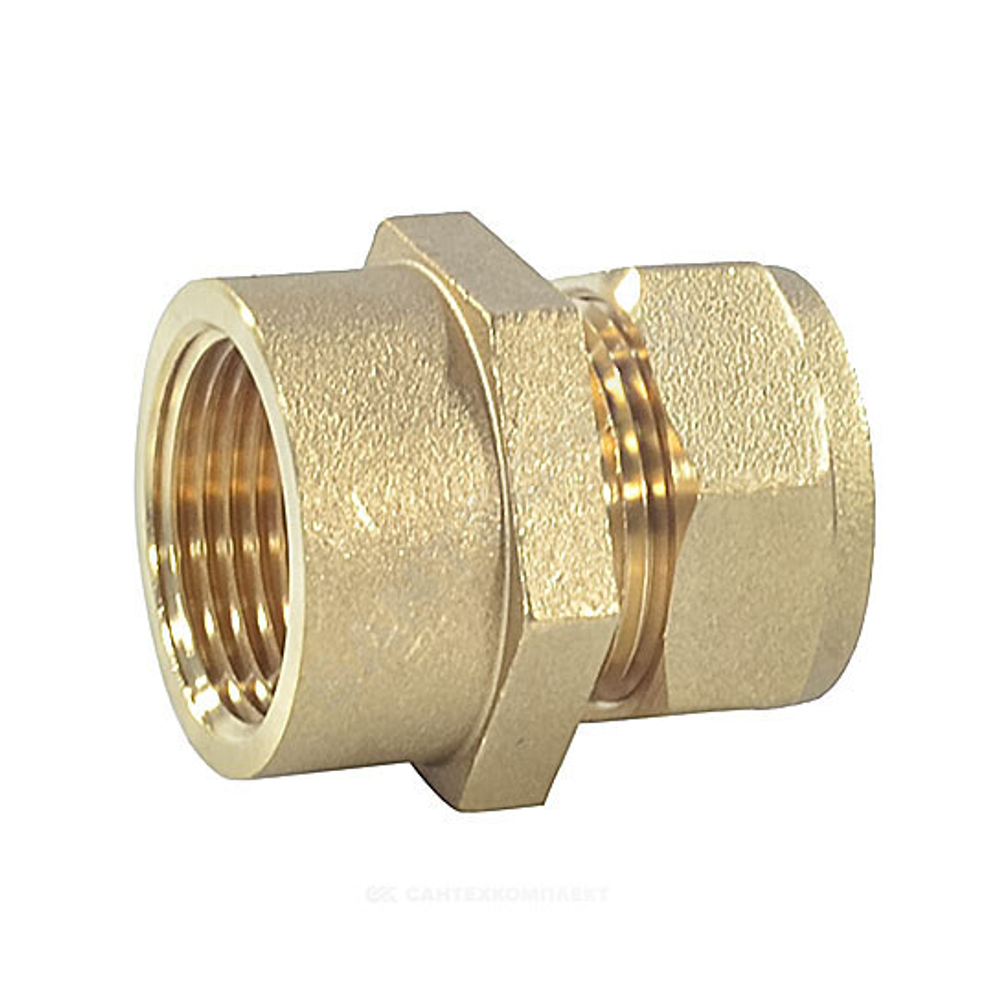 Муфта латунь 32Aх1 1/4" обжим/ВР STAHLMANN SSFL3211/4BEF