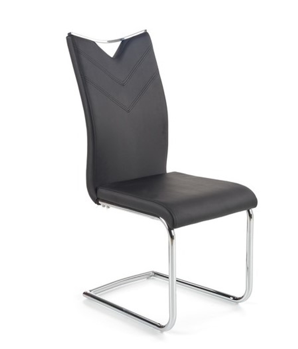 Стул HALMAR K224 черный/хром