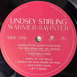 Виниловая пластинка LP Lindsey Stirling Warmer In The Winter (EU 2017)