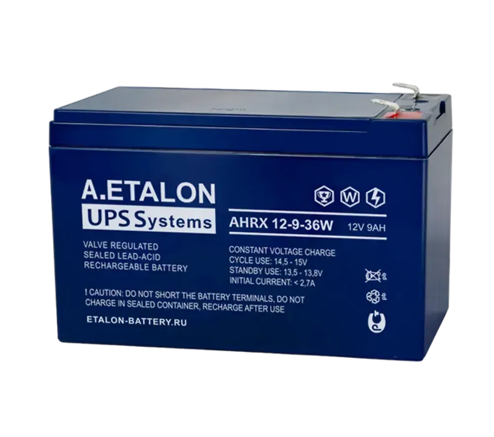 Аккумулятор A.ETALON AHRX 12-9-36W