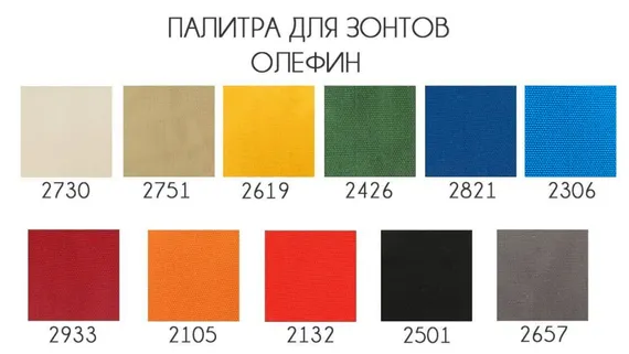 Зонт для кафе профессиональный Banana Plus, 300х300 см, синий