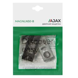 Защелка врезная магнитная AJAX MAGNLN50-8 BL черный /49691/
