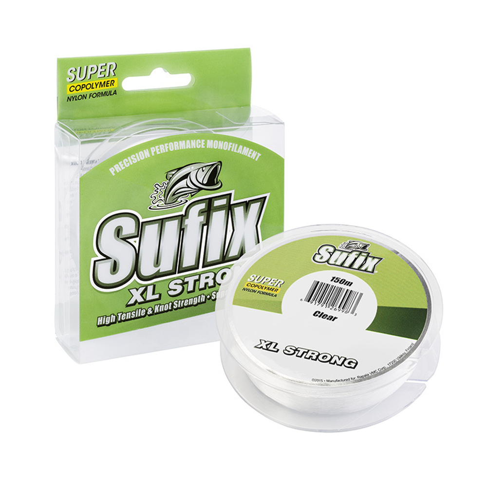 Леска SUFIX XL Strong x10 зеленая 100 м 0.35 мм 10,3 кг