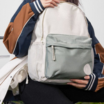 Anta Life Collection 600D*600D78T/PU Double Coated Backpack Regular Unisex Light Smoke Gray