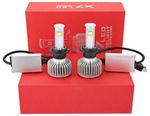 Светодиодная лампа H7 X7 Led, комплект 2шт