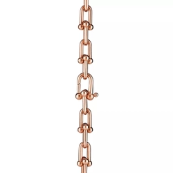 Колье из розового золота 18k,Tiffany 💠Hard Wear Gradueted link. Единственное в наличии