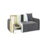 ПОРТЛЕНД МИНИ 150 Диван прямой терракотовый