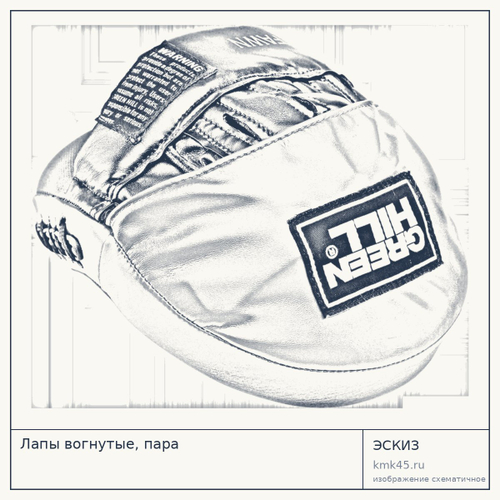 Лапы вогнутые, пара — от 1 700 ₽