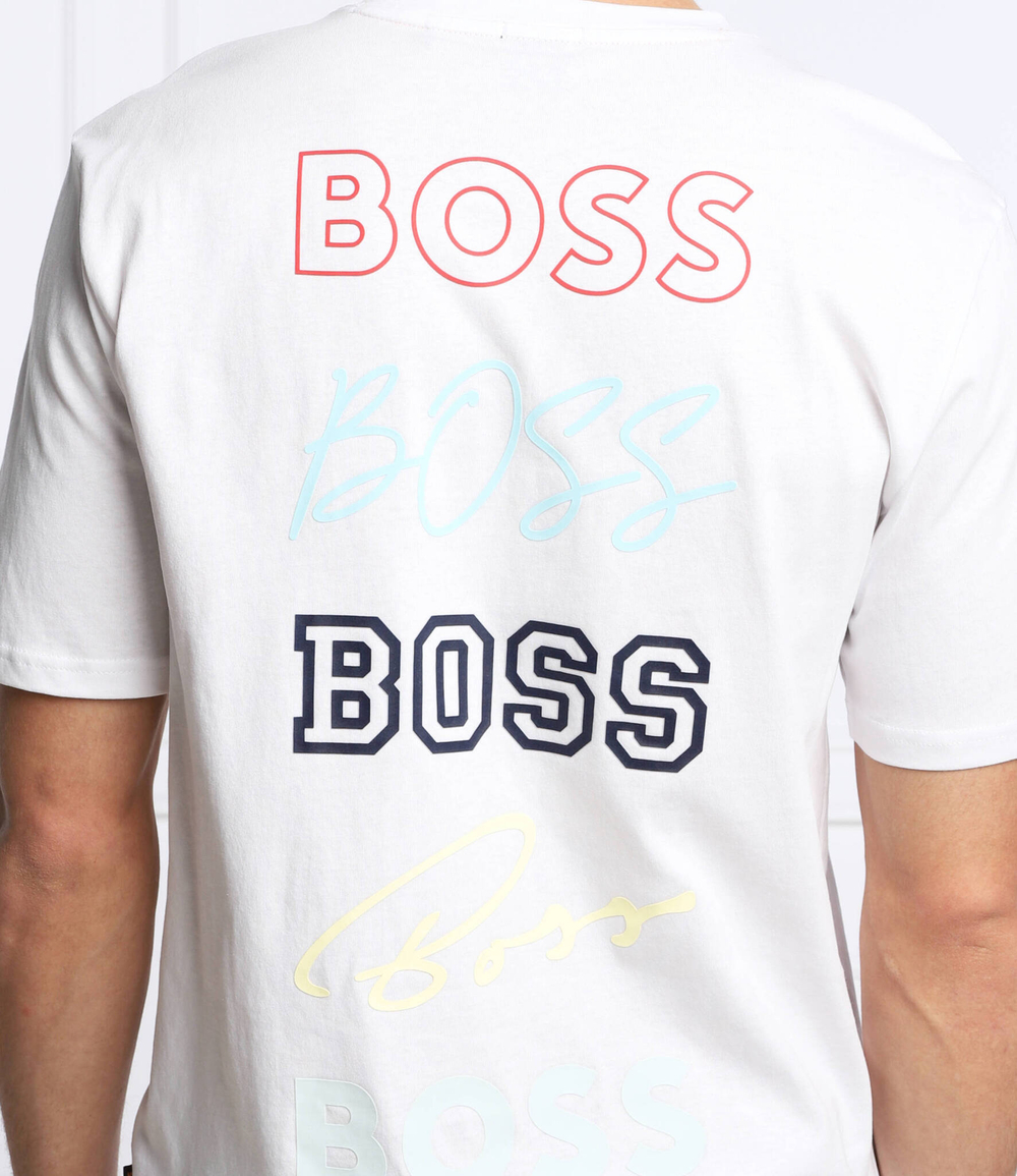 футболка teeback BOSS ORANGE - белый(50473056)