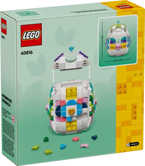 Конструктор LEGO 40816 Декоративное пасхальное яйцо
