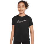ОДЕЖДА ДЛЯ ТЕННИСА Девочки, Футболка NIKE DRI FIT ONE SS TOP .