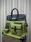 Сумка зелёная с чёрной отделкой от Hermès HAC Birkin 40 Cargo Toile BP5-730564 — фото 2 [TG 973d21ae4ab3-002]