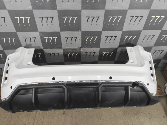 Бампер задний + юбка заднего бампера Haval F7 1, F7x 1 22-24 Б/У Оригинал 2804201XKQ11A