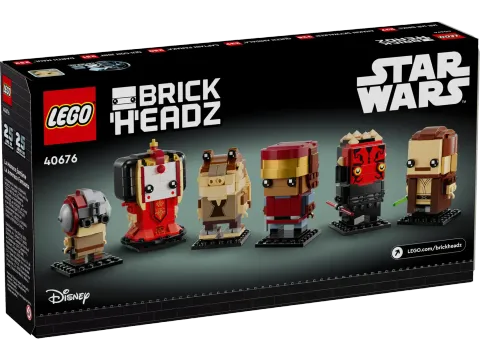 Конструктор LEGO BrickHeadz Star Wars 40676 Призрачная угроза
