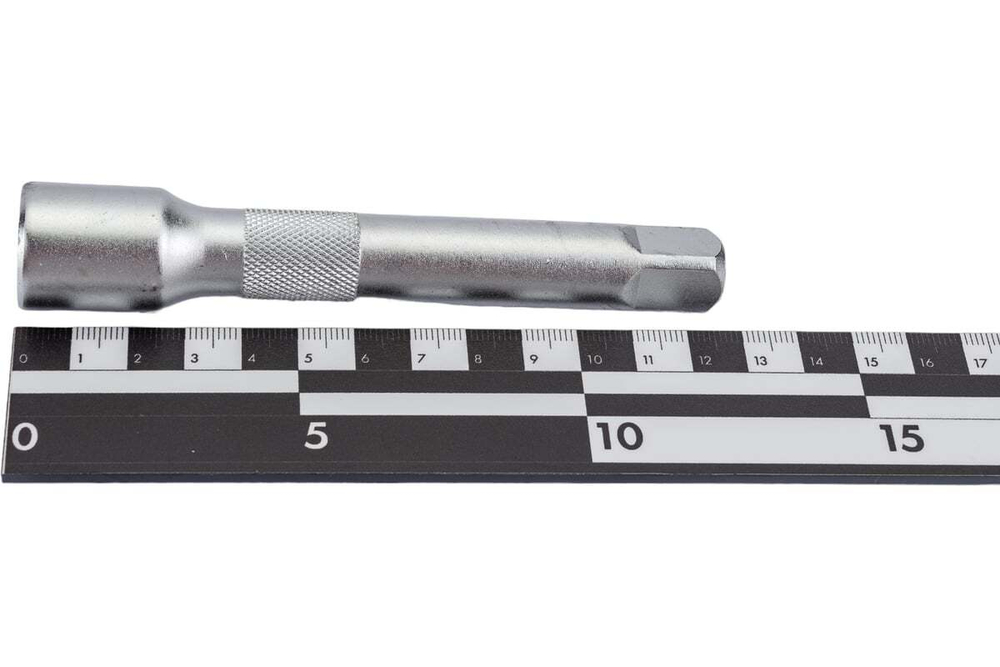 Удлинитель для торцевых головок МАСТЕР (125 мм; 1/2"; CrV) Зубр 27721-125